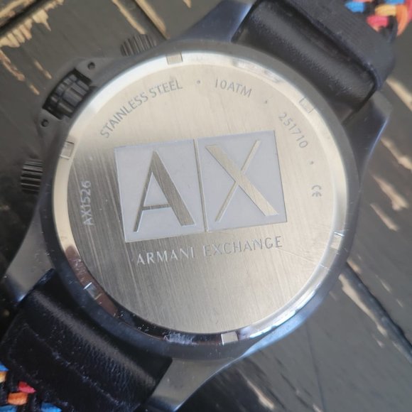ARMANI EXCHANGE Street Grey Dial Chronograph Mens Watch AX1526 - Picture 11 of 11
